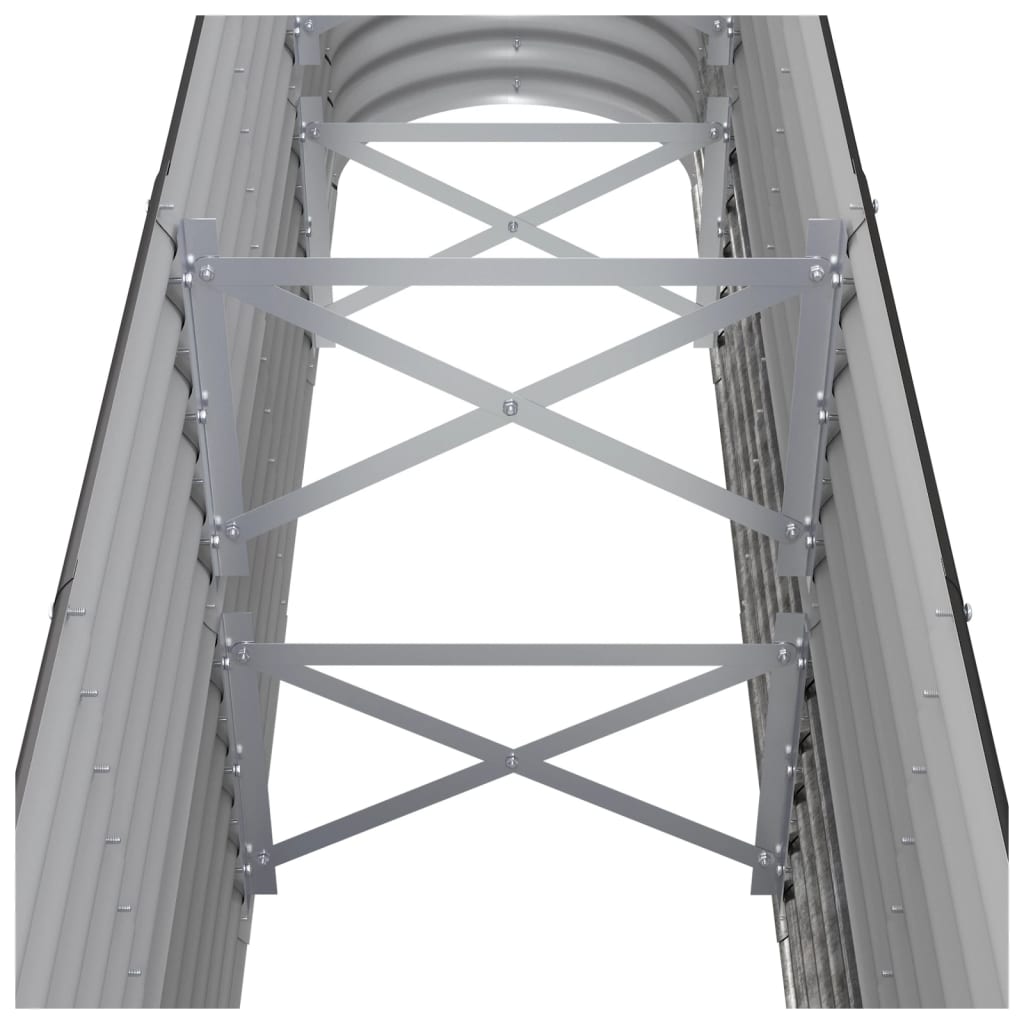 vidaXL Ζαρντινιέρα Ανθρακί 260x40x68 εκ Ατσάλι με Ηλεκτρ. Βαφή Πούδρας