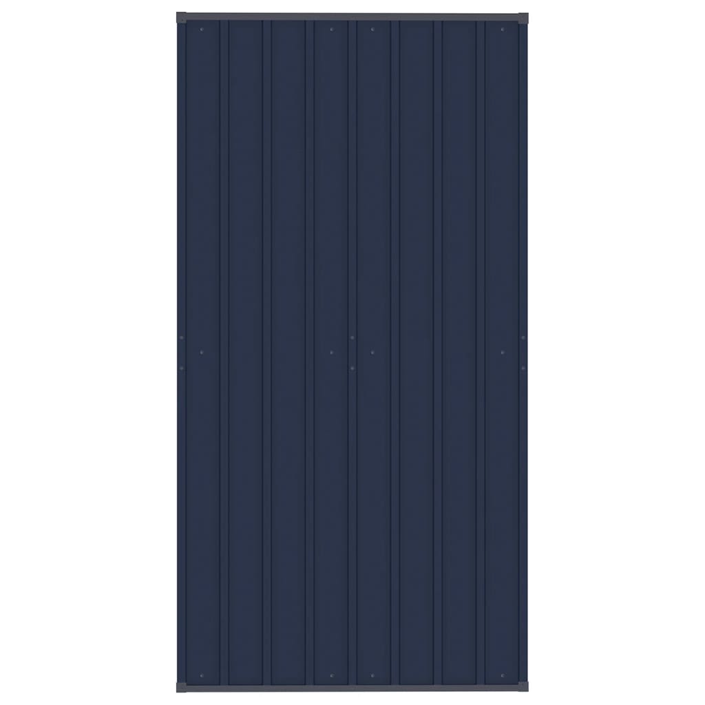 vidaXL Κλουβί Σκύλου Εξωτερικού Χώρου με Ατσάλινη Οροφή 1,84 μ²