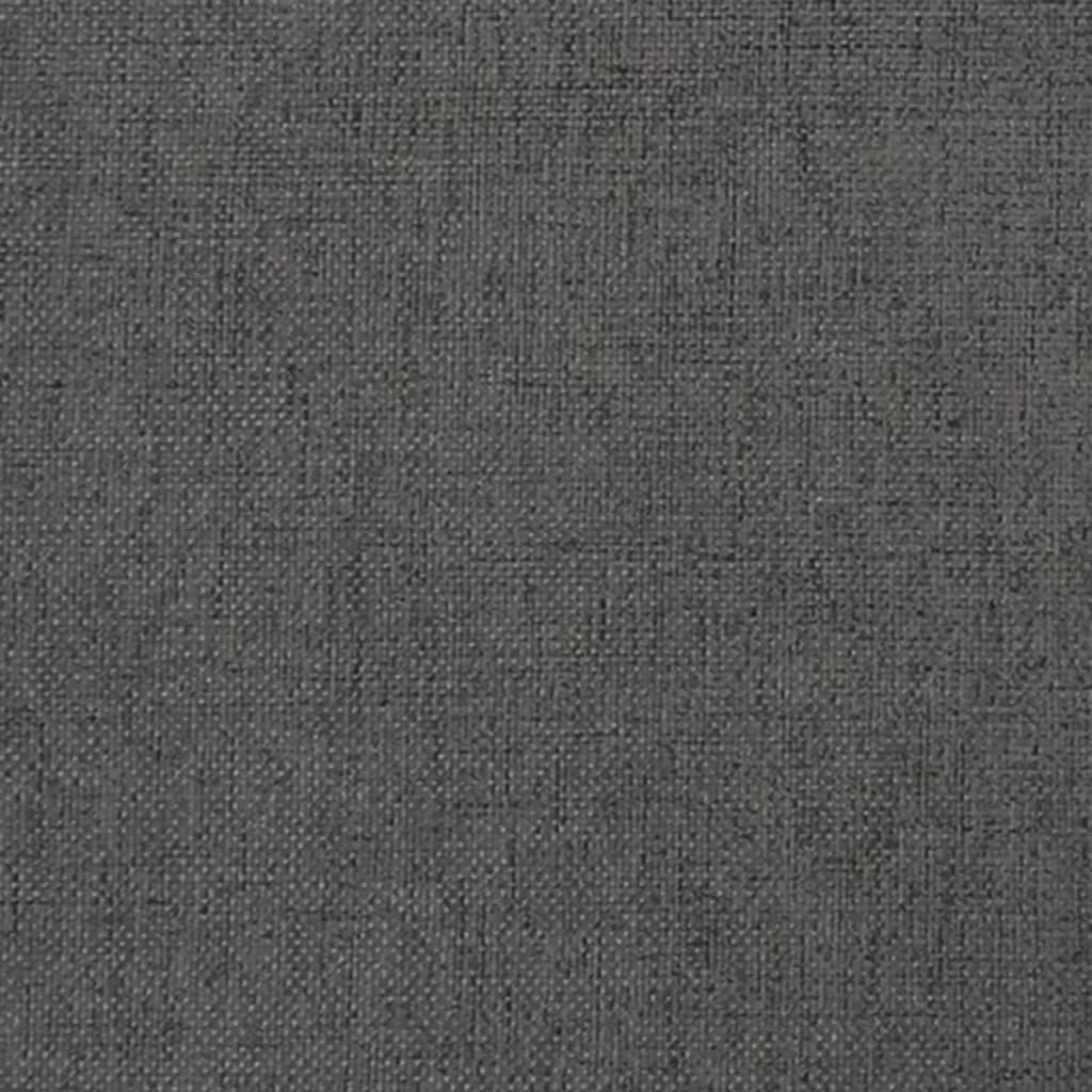 vidaXL Πολυθρόνα Μασάζ Σκούρο Γκρι Υφασμάτινη