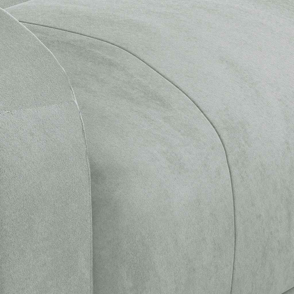 vidaXL Πολυθρόνα Μασάζ Ανοιχτό Γκρι Βελούδινη