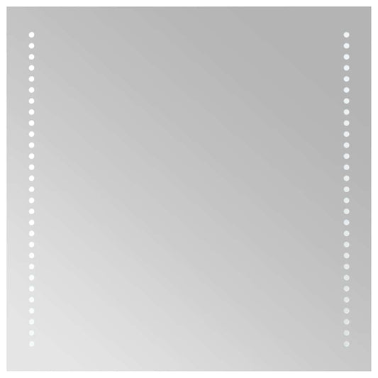 vidaXL Καθρέφτης Μπάνιου με LED 50x50 εκ.