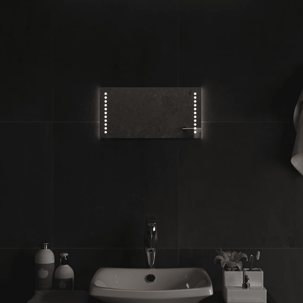 vidaXL Καθρέφτης Μπάνιου με LED 40 x 20 εκ.