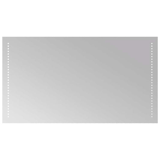 vidaXL Καθρέφτης Μπάνιου με LED 90x50 εκ.