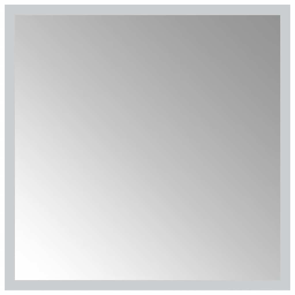 vidaXL Καθρέφτης Μπάνιου με LED 40x40 εκ.