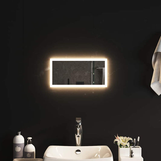 vidaXL Καθρέφτης Μπάνιου με LED 40 x 20 εκ.