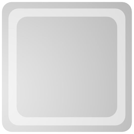 vidaXL Καθρέφτης Μπάνιου με LED 40x40 εκ.