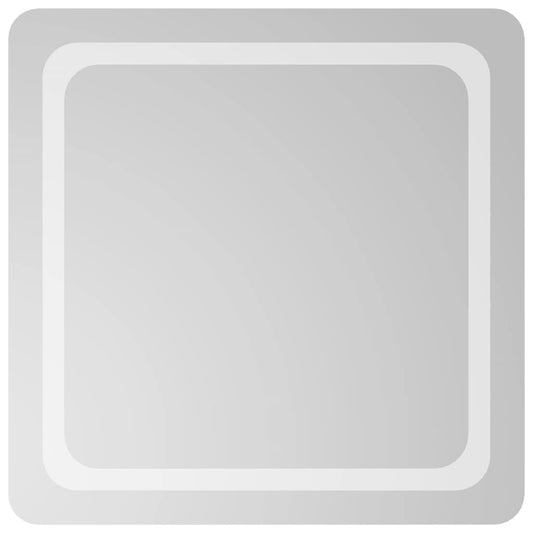 vidaXL Καθρέφτης Μπάνιου με LED 60x60 εκ.