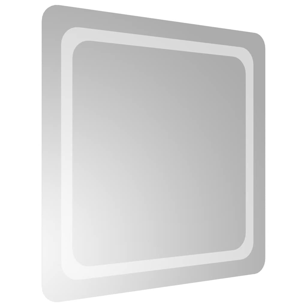 vidaXL Καθρέφτης Μπάνιου με LED 60x60 εκ.