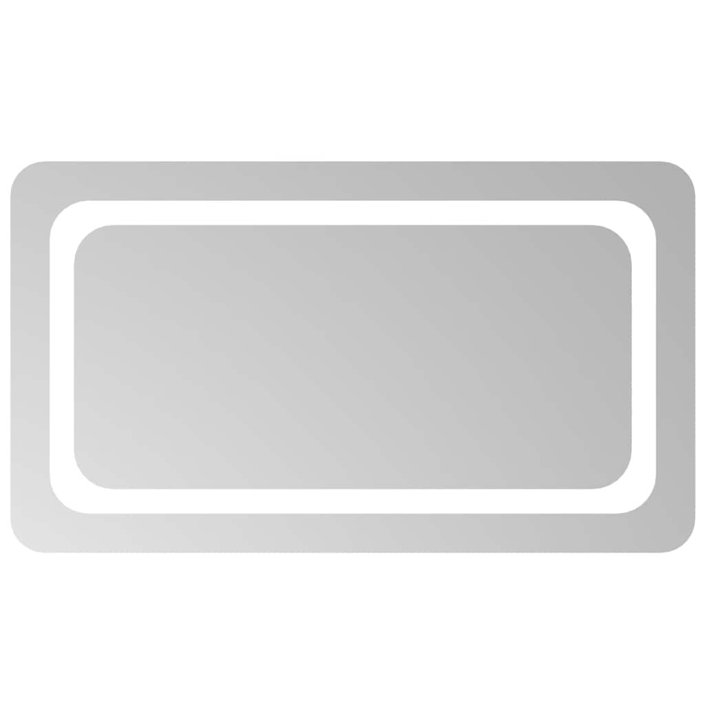 vidaXL Καθρέφτης Μπάνιου με LED 70x40 εκ.