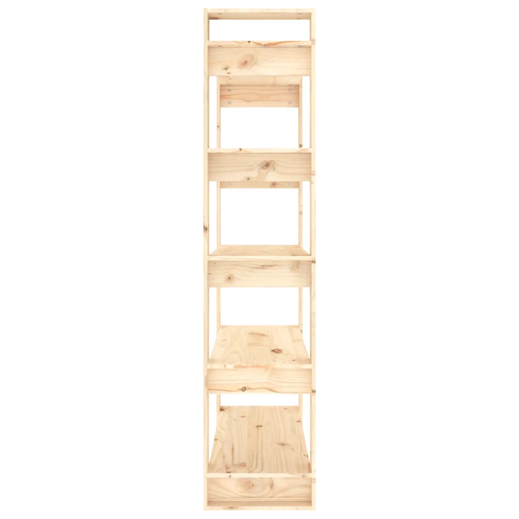 vidaXL Βιβλιοθήκη/Διαχωριστικό Χώρου 80x35x160 εκ. Μασίφ Ξύλο