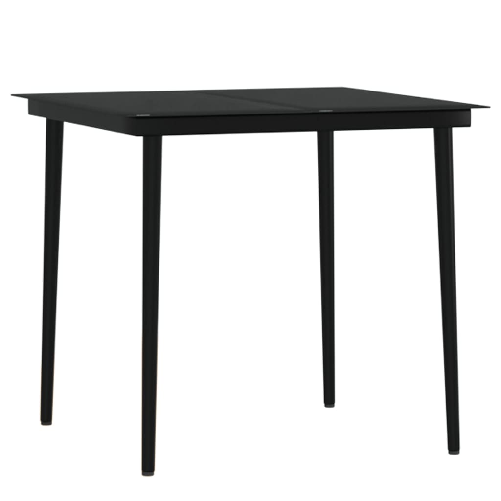 vidaXL Σετ Τραπεζαρίας Κήπου 5 Τεμαχίων Καφέ με Μαξιλάρια