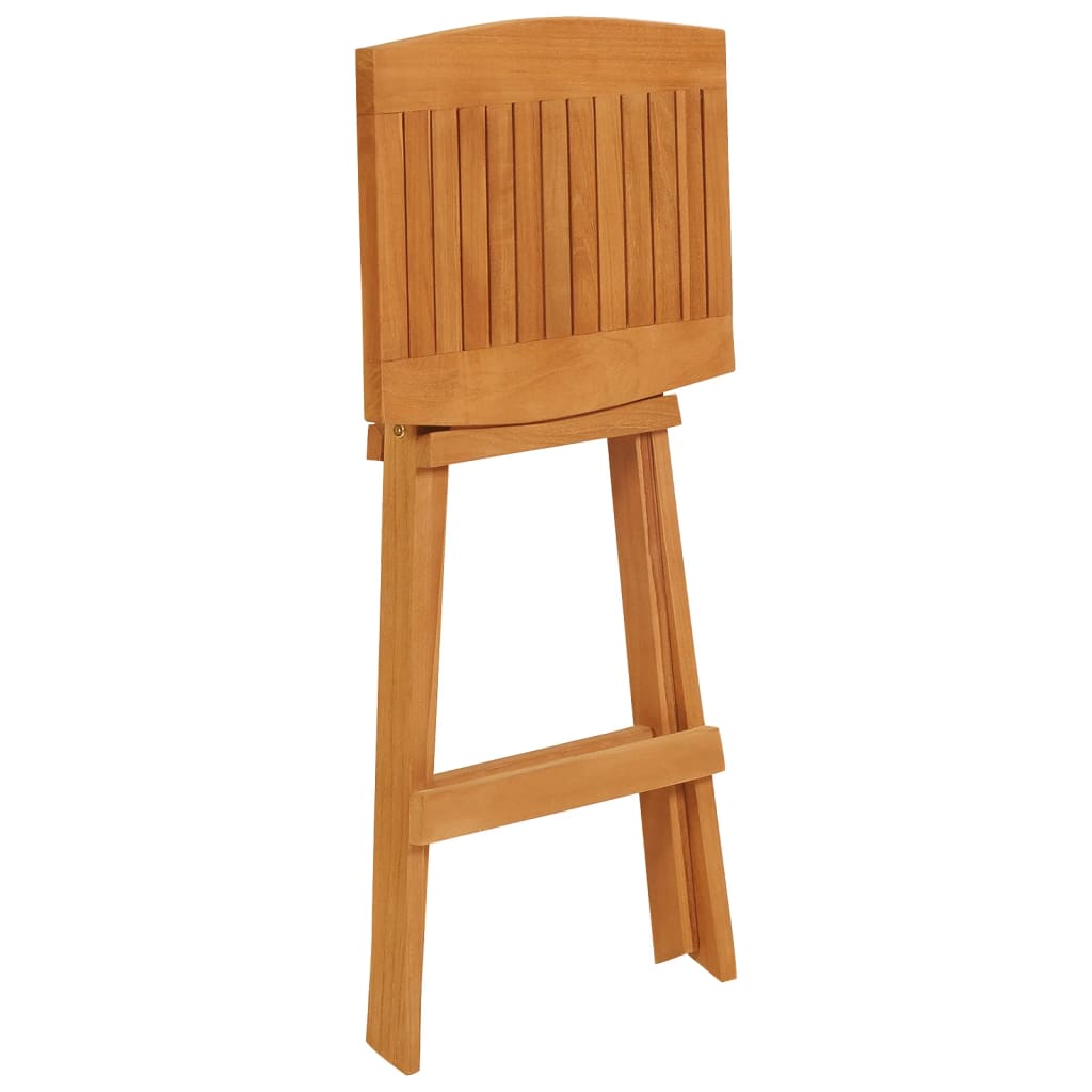 vidaXL Σετ Επίπλων Μπαρ Πτυσσόμενο 5 Τεμαχίων από Μασίφ Ξύλο Teak