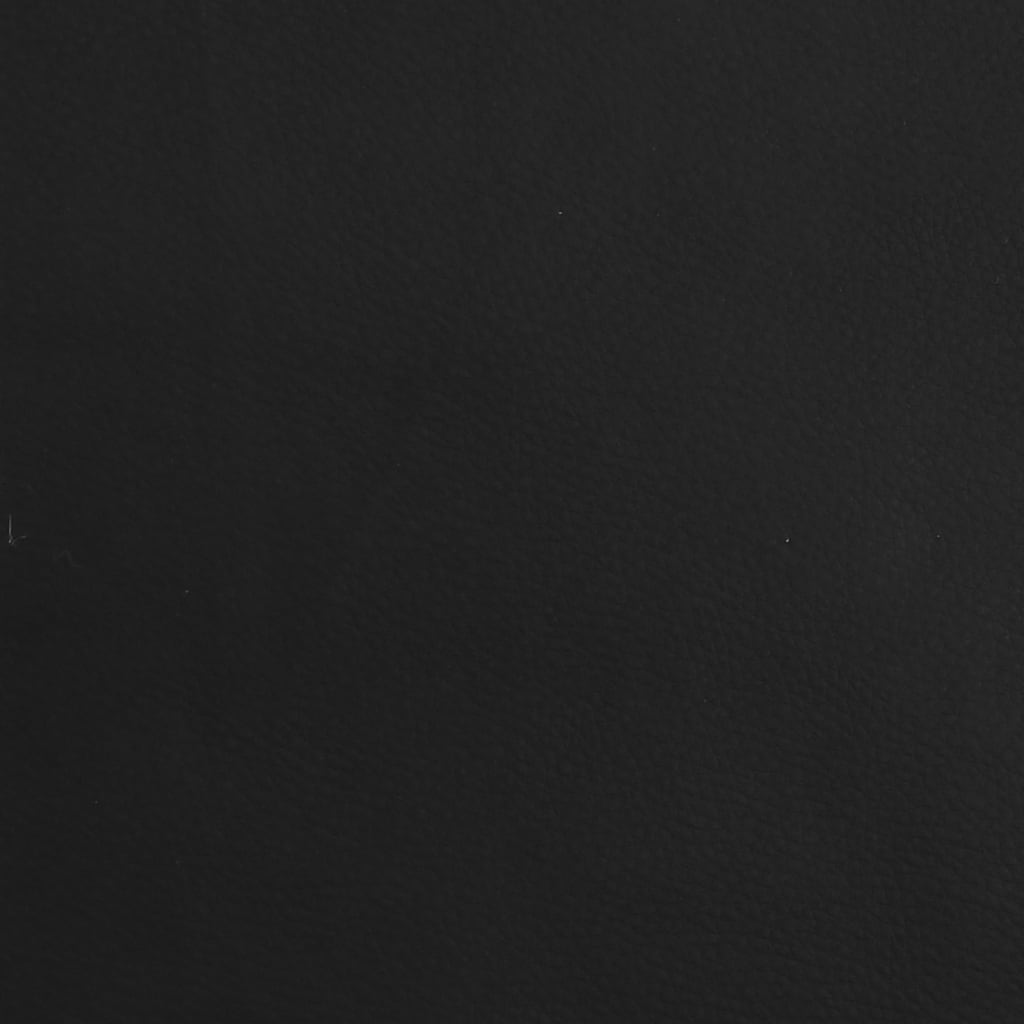 vidaXL Πολυθρόνα Ανακλινόμενη Μαύρη από Συνθετικό Δέρμα