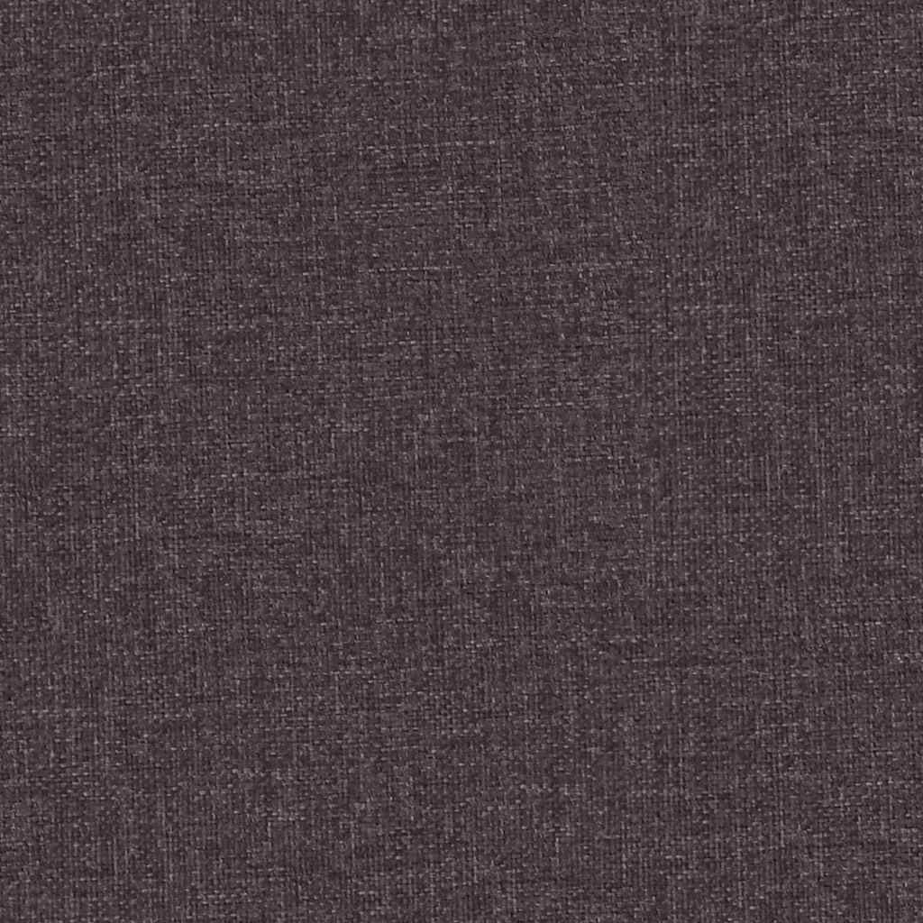 vidaXL Πολυθρόνα Ανακλινόμενη Σκούρο Καφέ Υφασμάτινη