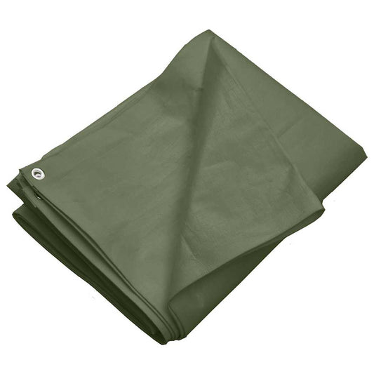 vidaXL Μουσαμάς Πράσινος 260 γρ./μ.² 8 x 12 μ. από HDPE