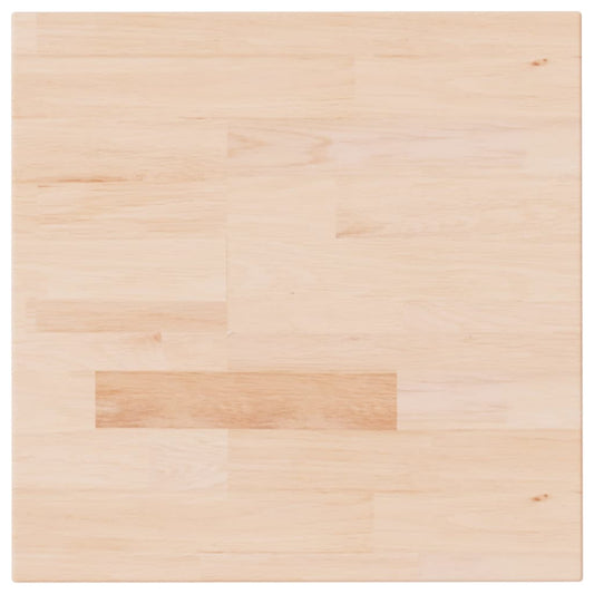 vidaXL Επιφάνεια Τραπεζιού Τετράγωνη 40x40x4 εκ. Μασίφ Ξύλο Δρυς