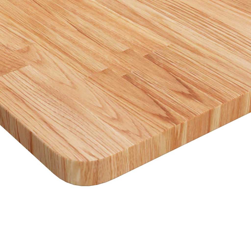 vidaXL Επιφάνεια Τραπεζιού Τετράγωνη Αν. Καφέ 90x90x2,5 εκ. Ξύλο Δρυς
