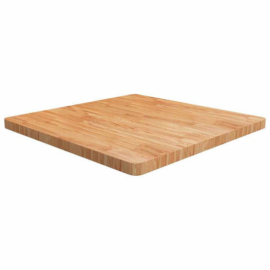 vidaXL Επιφάνεια Τραπεζιού Τετράγωνη Αν. Καφέ 80x80x4 εκ. Ξύλο Δρυς