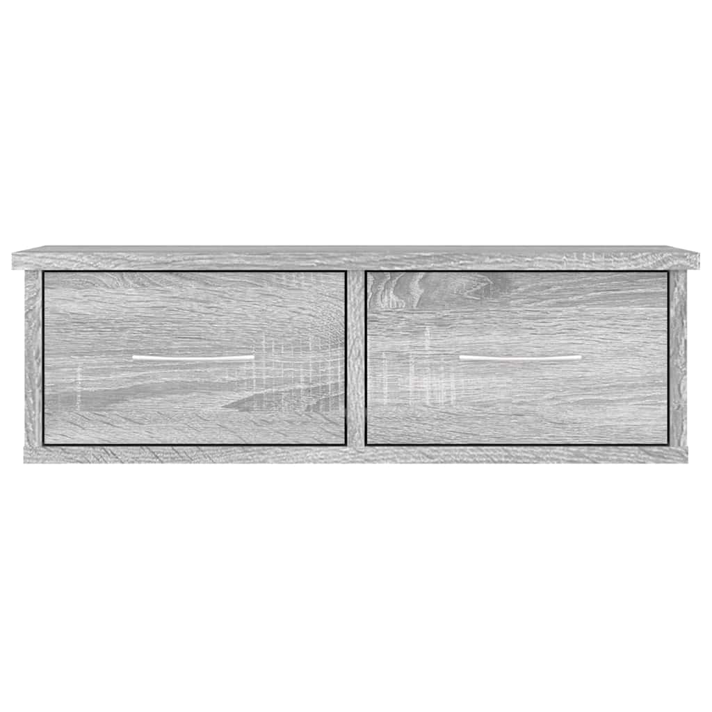 vidaXL Ντουλάπι Τοίχου Γκρι Sonoma 60x26x18,5 εκ. Επεξεργασμένο Ξύλο