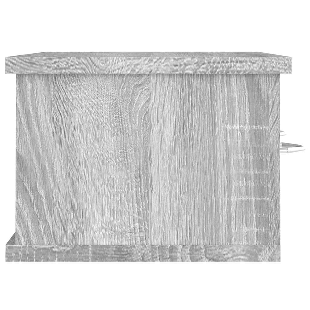 vidaXL Ντουλάπι Τοίχου Γκρι Sonoma 60x26x18,5 εκ. Επεξεργασμένο Ξύλο