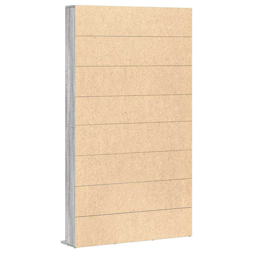 vidaXL Έπιπλο για CD Γκρι Sonoma 102x23x177,5 εκ. Επεξεργασμένο Ξύλο
