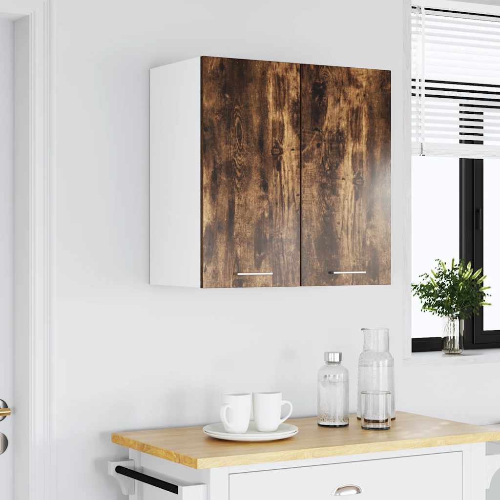 vidaXL Κρεμαστό Ντουλάπι Lyon Καπνιστή Δρυς 60x31x60εκ.