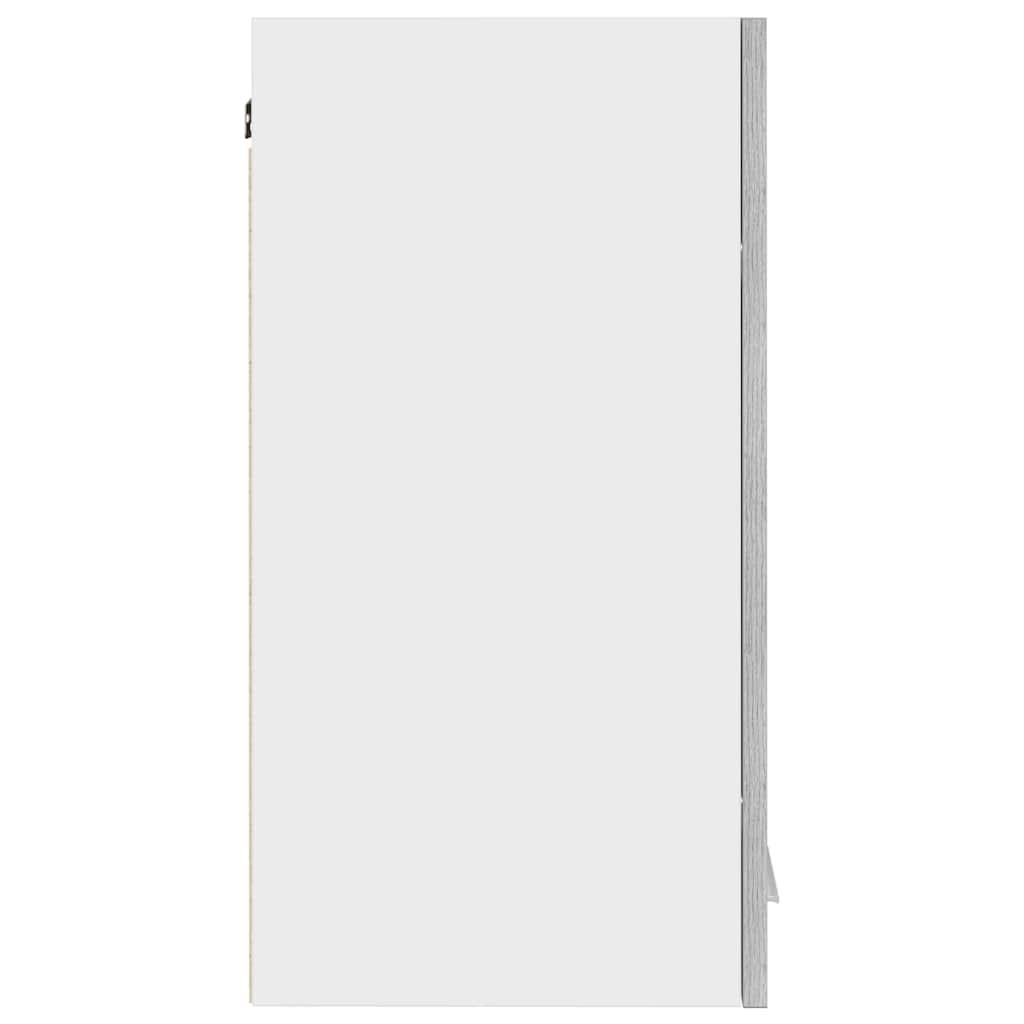 vidaXL Κρεμαστό Ντουλάπι Lyon Γκρι Sonoma 60x31 60εκ.