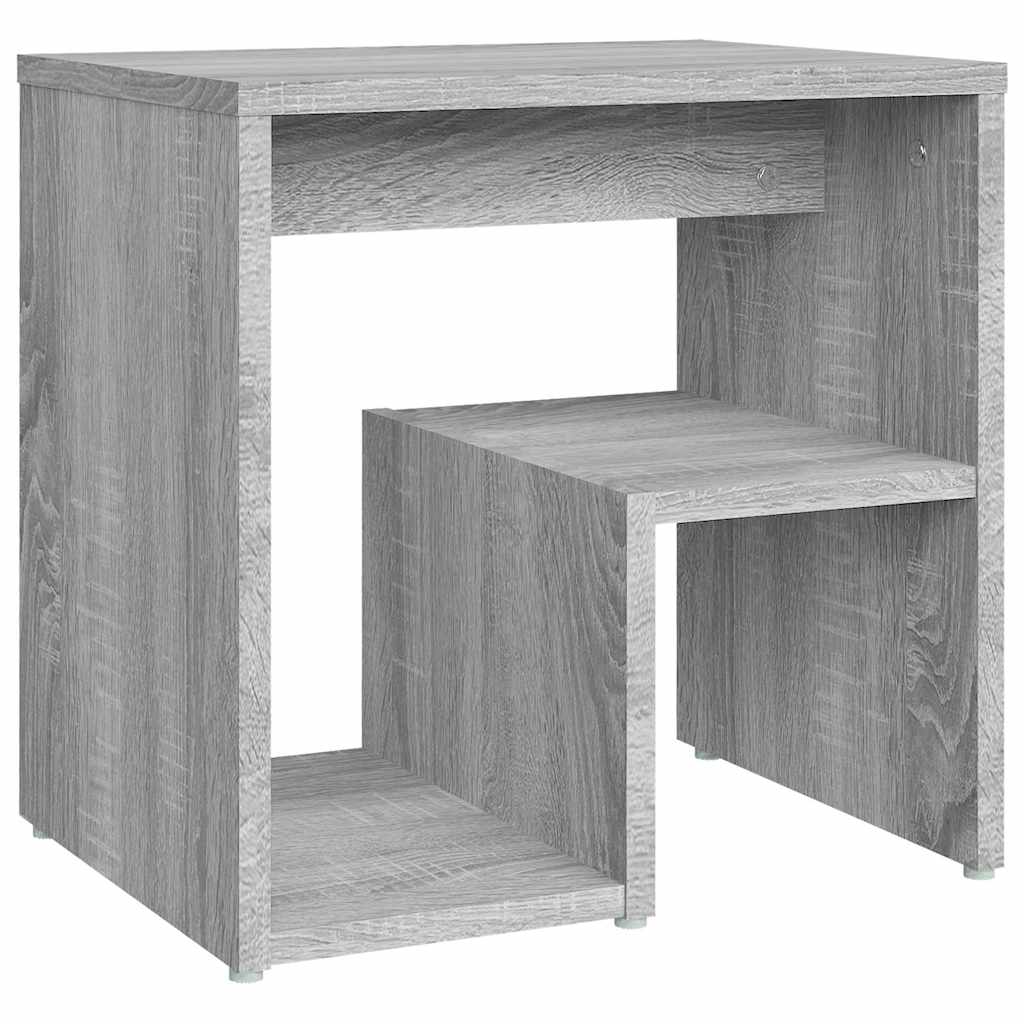 vidaXL Κομοδίνα 2 τεμ. Γκρι Sonoma 40x30x40 εκ. από Επεξεργασμένο Ξύλο