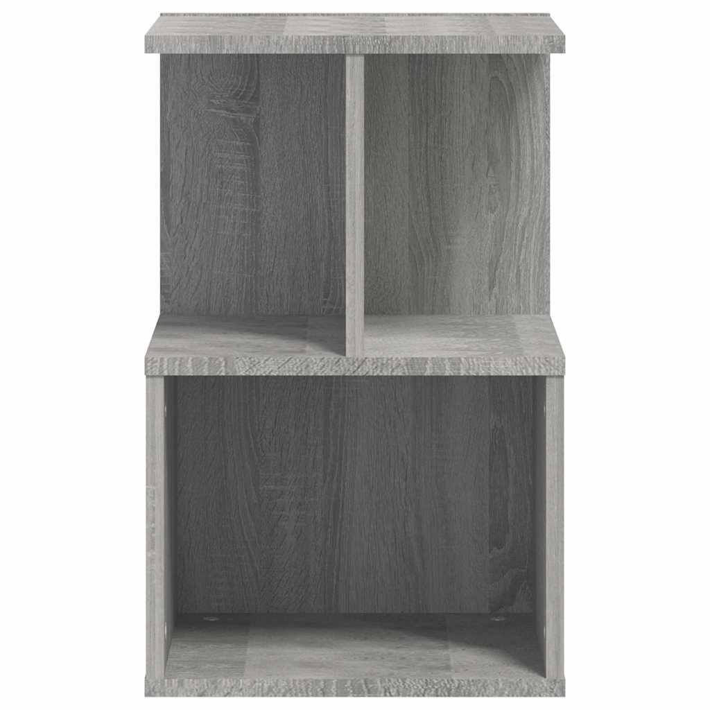 vidaXL Κομοδίνο Γκρι Sonoma 35 x 35 x 55 εκ. από Επεξεργασμένο Ξύλο