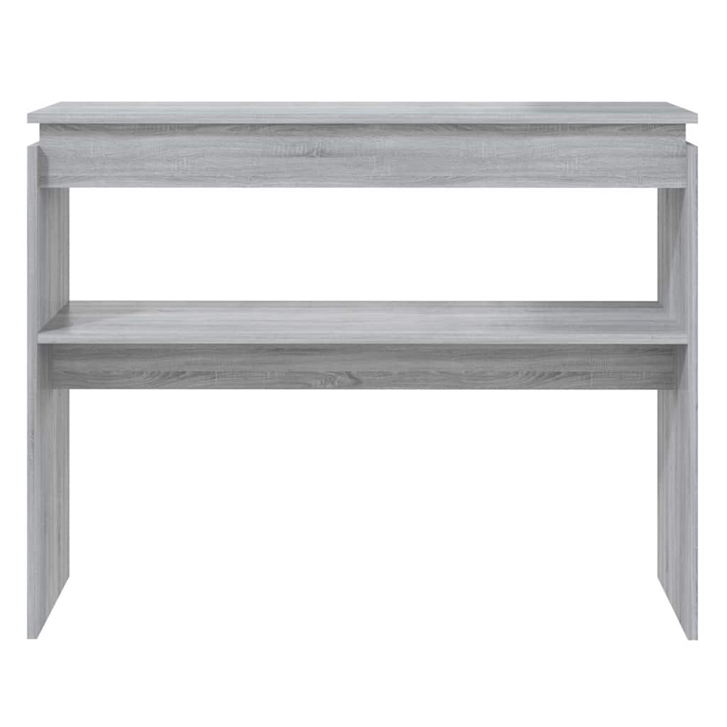 vidaXL Τραπέζι Κονσόλα Γκρι Sonoma 102x30x80 εκ. Επεξεργασμένο Ξύλο
