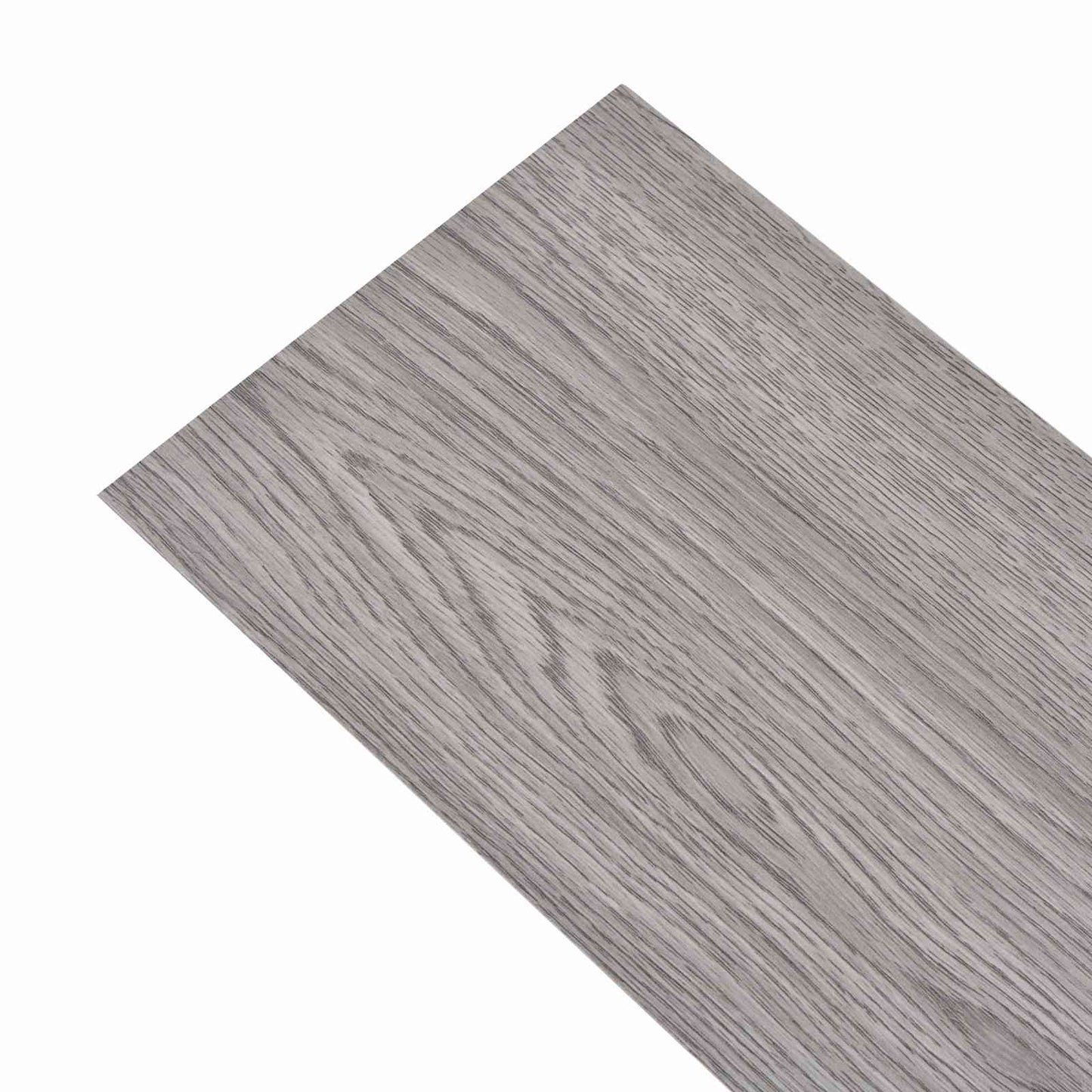 vidaXL Πλάκες Δαπέδου 18 pcs Σκούρο Γκρι 2,51 m² PVC