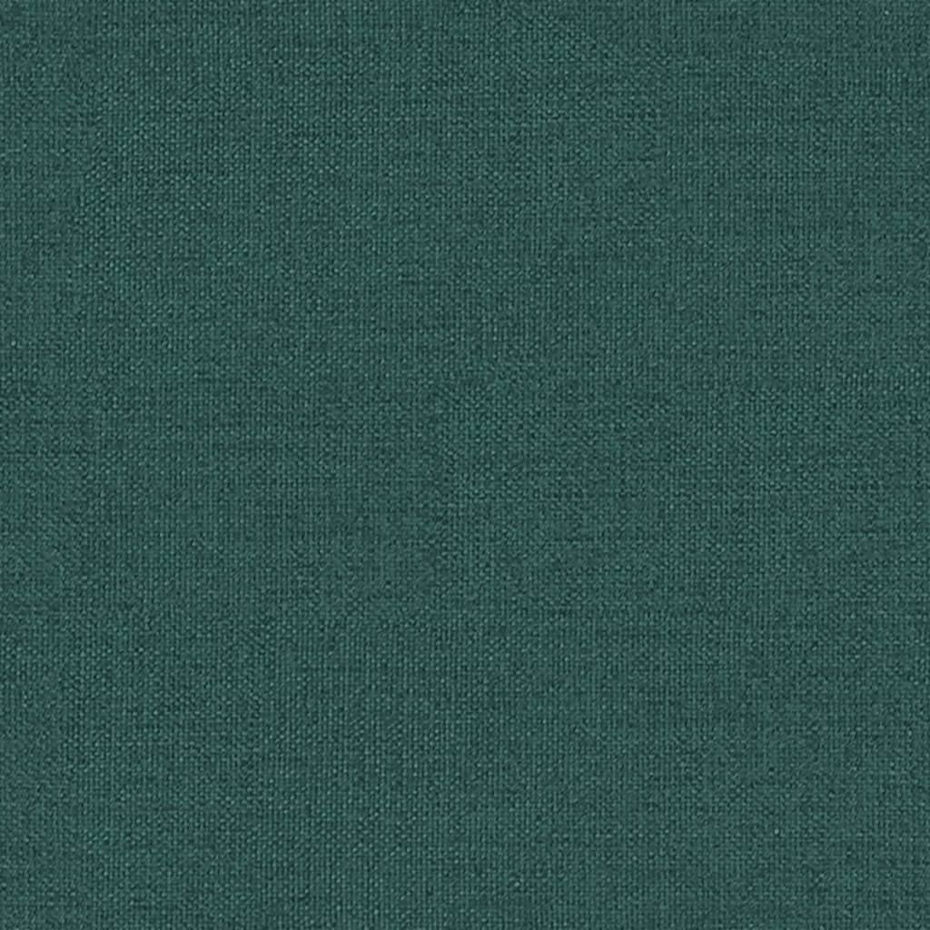 vidaXL Πολυθρόνα με Ανύψωση Σκούρο Πράσινη Υφασμάτινη