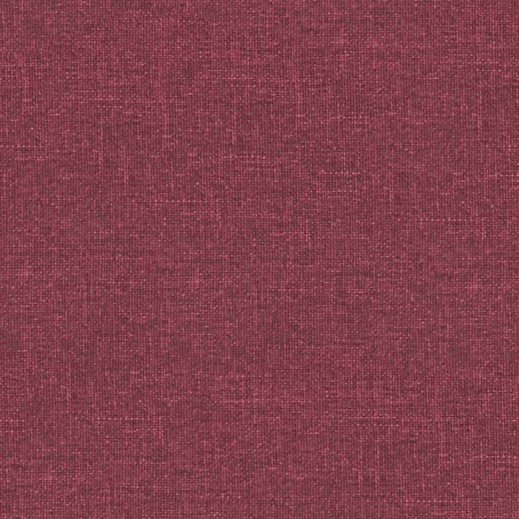 vidaXL Πολυθρόνα Ανακλινόμενη Ηλεκτρική Ανάκλιση Μπορντό Υφασμάτινη