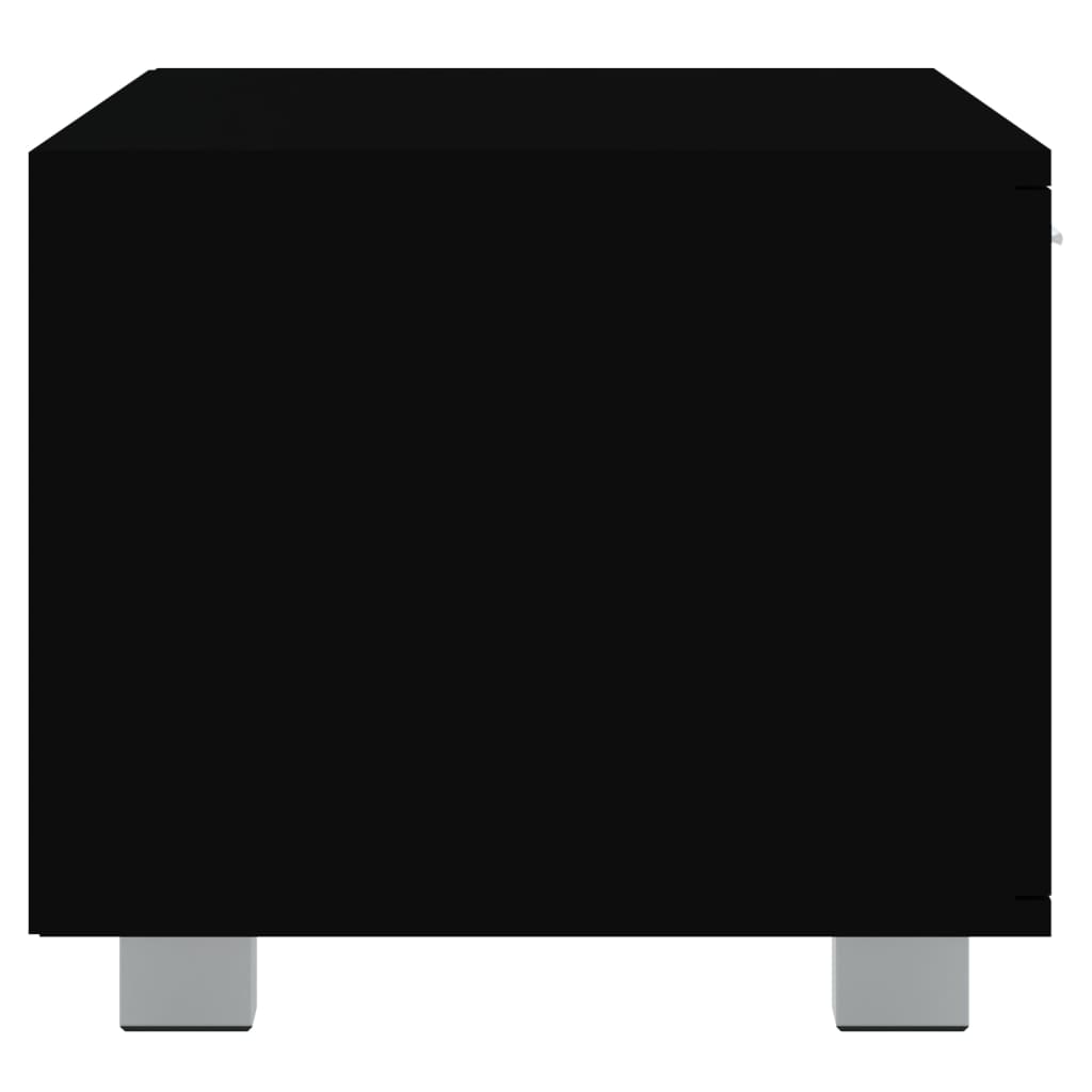vidaXL Έπιπλο Τηλεόρασης Μαύρο 120 x 40,5 x 35 εκ. Επεξεργασμένο Ξύλο