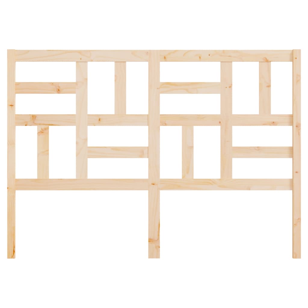 vidaXL Κεφαλάρι Κρεβατιού 166x4x104 εκ. από Μασίφ Ξύλο Πεύκου