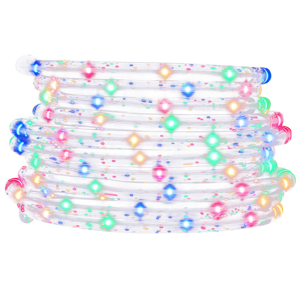 vidaXL Φωτάκια σε Σωλήνα με 240 LED Πολύχρωμα 10 μ. από PVC