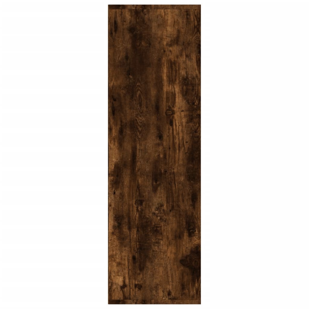 vidaXL Βιβλιοθήκη Καπνιστή Δρυς 98 x 29 x 97,5 εκ.