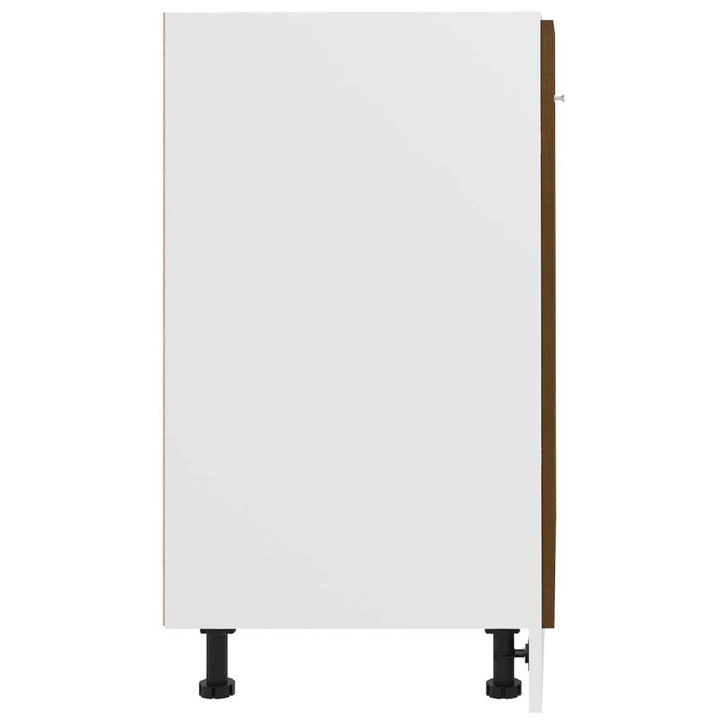 vidaXL Ντουλάπι "Lyon" Καφέ Δρυς 60x46x81,5 εκ. από Τεχνητό Ξύλο