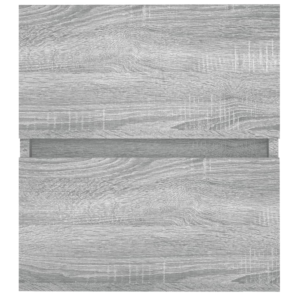 vidaXL Ντουλάπι Νιπτήρα Grey Sonoma 41 x 38,5 x 45 εκ. Επεξεργ. Ξύλο