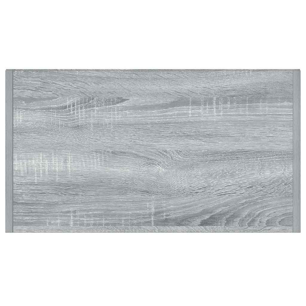 vidaXL Ντουλάπι Μπάνιου Γκρι Sonoma 60x33x80 εκ. Επεξεργασμένο Ξύλο