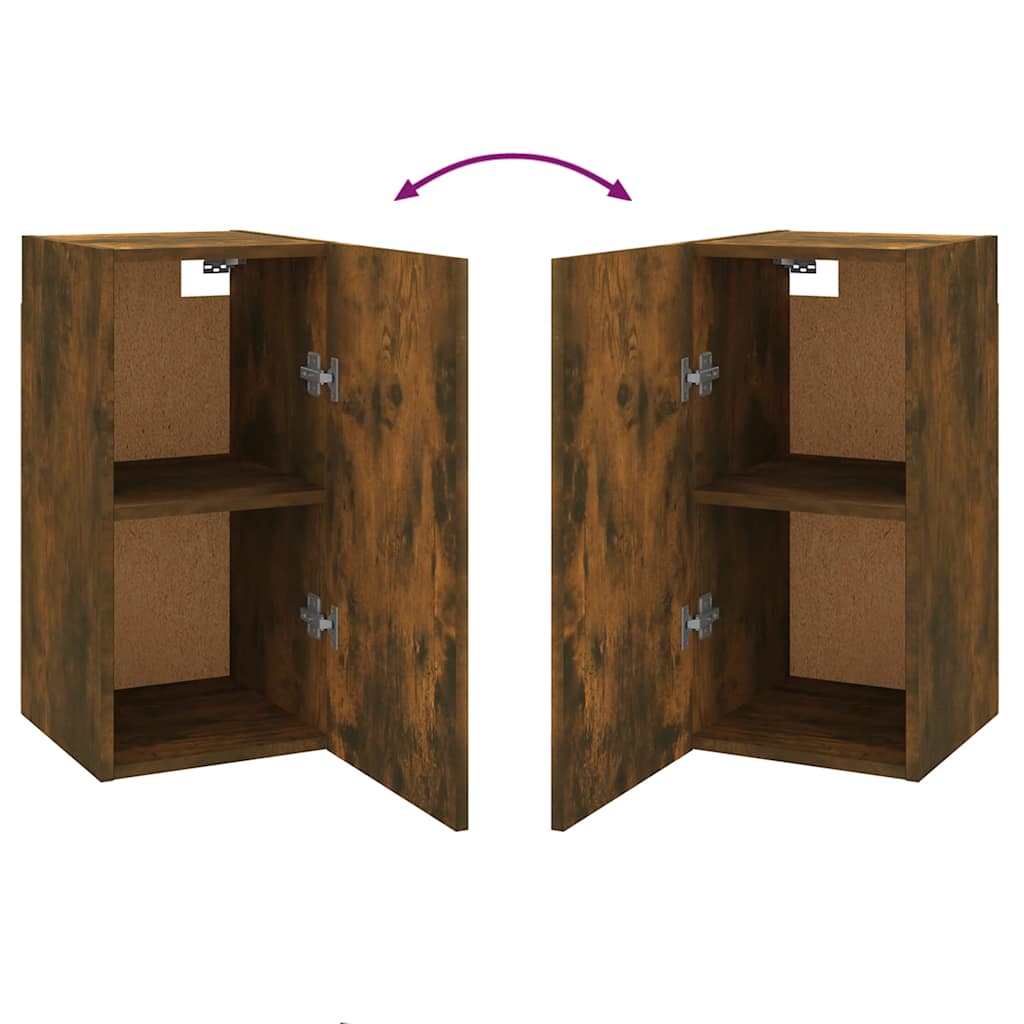 vidaXL Έπιπλο Τηλεόρασης Καπν. Δρυς 30,5 x 30 x 60 εκ. Επεξεργ. Ξύλο