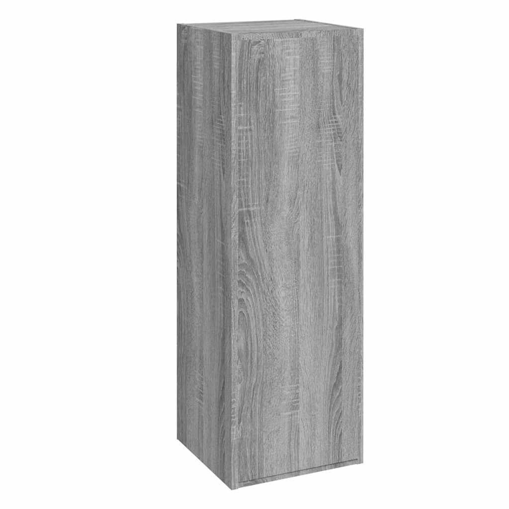 vidaXL Έπιπλο Τηλεόρασης Γκρι Sonoma 30,5x30x90 εκ. από Επεξεργ. Ξύλο