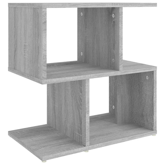 vidaXL Κομοδίνο Γκρι Sonoma 50 x 30 x 51,5 εκ. από Επεξεργασμένο Ξύλο