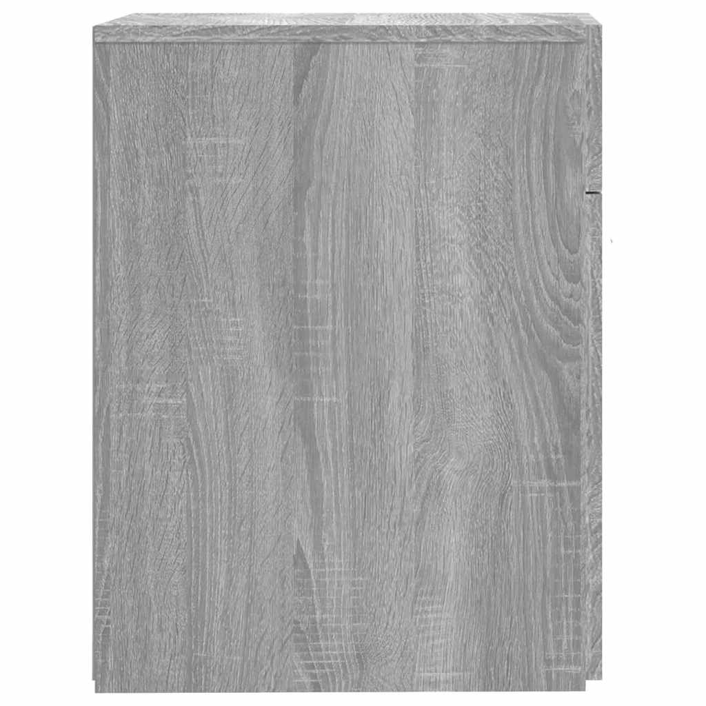 vidaXL Συρταριέρα Γενικής Χρήσης Γκρι Sonoma 20x45,5x60 εκ. Επεξ. Ξύλο