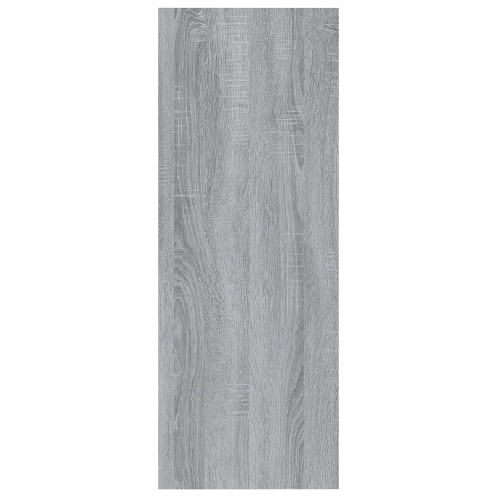 vidaXL Τραπέζι Κονσόλα Γκρι Sonoma 78 x 30 x 80 εκ. Επεξεργασμένο Ξύλο
