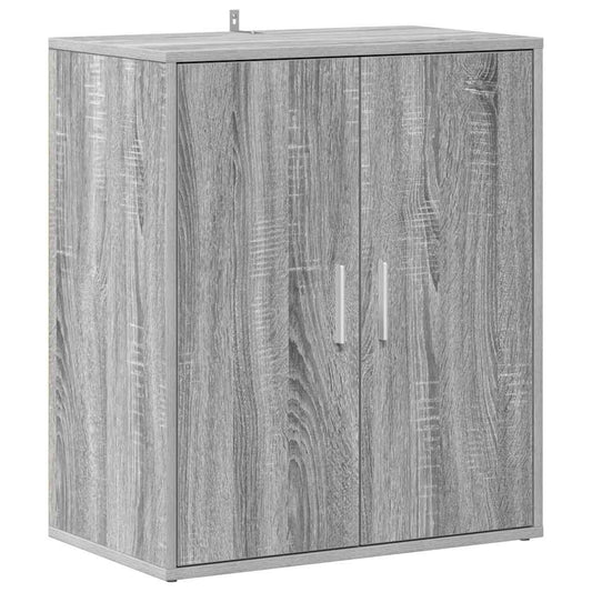 vidaXL Παπουτσοθήκη Γκρι Sonoma 60x35x70 εκ. από Επεξεργασμένο Ξύλο