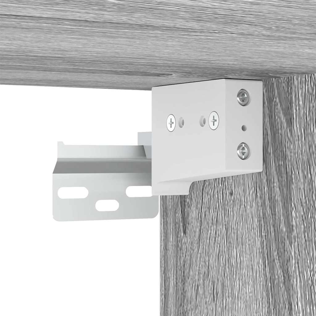 vidaXL Παπουτσοθήκη Γκρι Sonoma 60x35x70 εκ. από Επεξεργασμένο Ξύλο