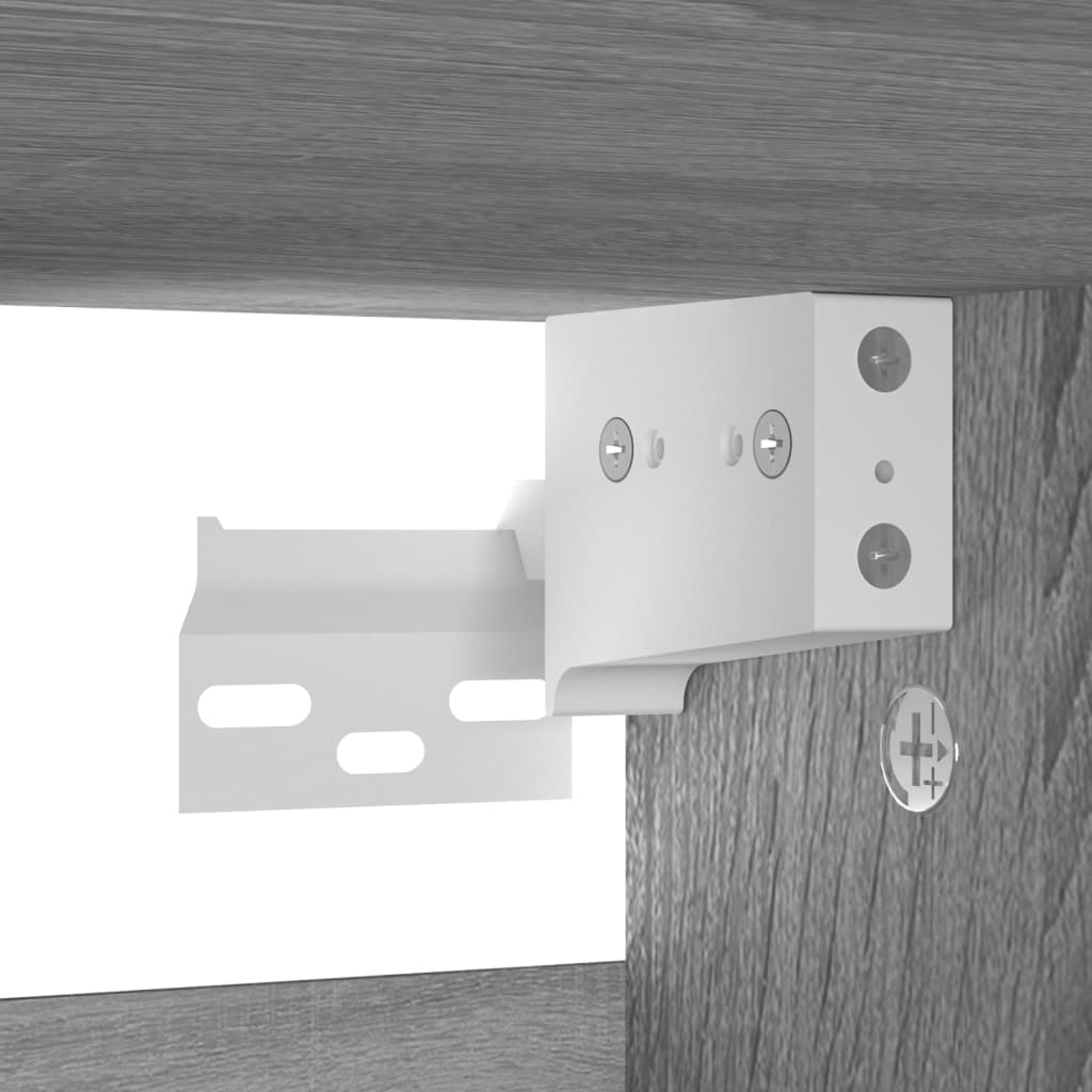 vidaXL Παπουτσοθήκη Γκρι Sonoma 60x35x70 εκ. από Επεξεργασμένο Ξύλο