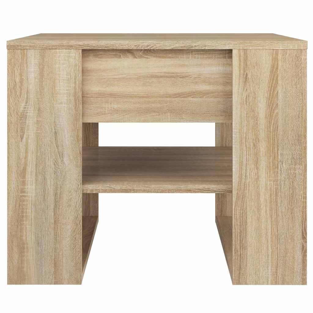 vidaXL Τραπεζάκι Σαλονιού Sonoma Δρυς 55,5x55x45εκ. Επεξεργασμένο Ξύλο