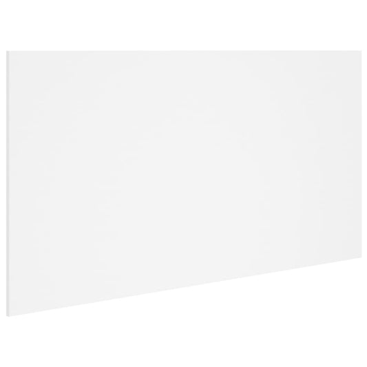 vidaXL Κεφαλάρι Κρεβατιού Λευκό 160x1,5x80 εκ. από Επεξεργασμένο Ξύλο